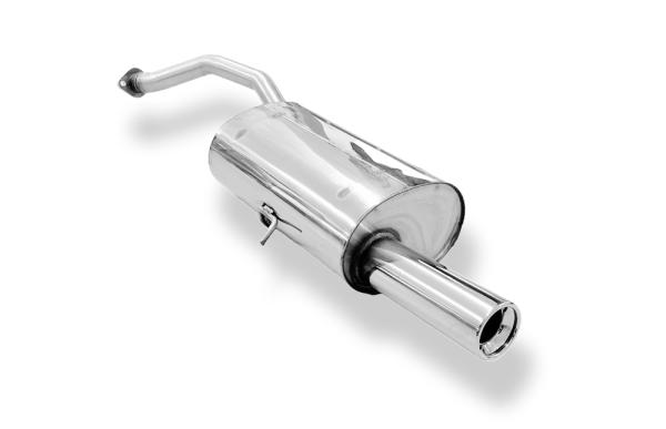 Fox passend für Alfa Romeo 166 Endschalldämpfer - 1x90 Typ 13 AL080001-071