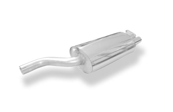 Fox passend für Audi 100 quattro Typ C3 Endschalldämpfer - 2x63 Typ 10 AU070042-004