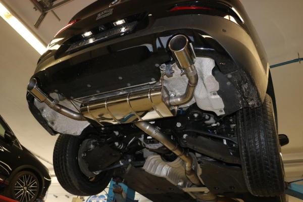 Fox passend für BMW X3 G01/ X4 G02 - 20i Endschalldämpfer quer Ausgang rechts/links - 1x90 Typ 16 rechts/links BM171005-131