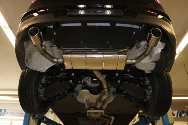 Fox passend für BMW X3 G01/ X4 G02 - 20i Endschalldämpfer quer Ausgang rechts/links - 1x90 Typ 16 rechts/links BM171005-131