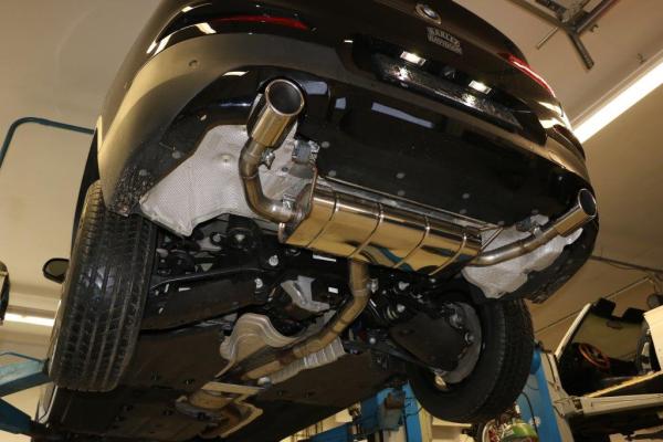 Fox passend für BMW X3 G01/ X4 G02 - 20i Endschalldämpfer quer Ausgang rechts/links - 1x90 Typ 16 rechts/links BM171005-131