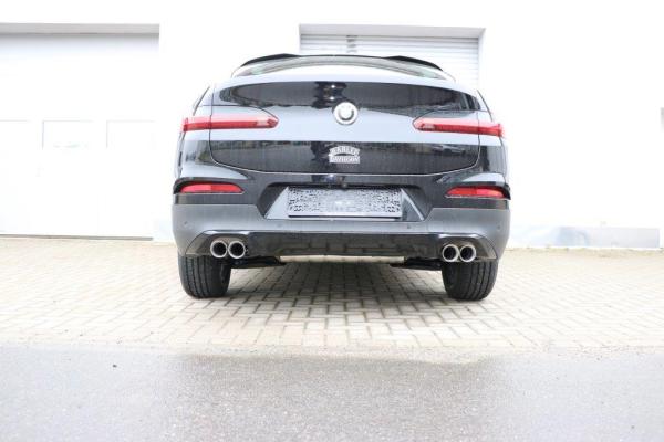 Fox passend für BMW X3 G01/ X4 G02 - 20i Endschalldämpfer quer Ausgang rechts/links - 2x80 Typ 25 rechts/links BM171005-290