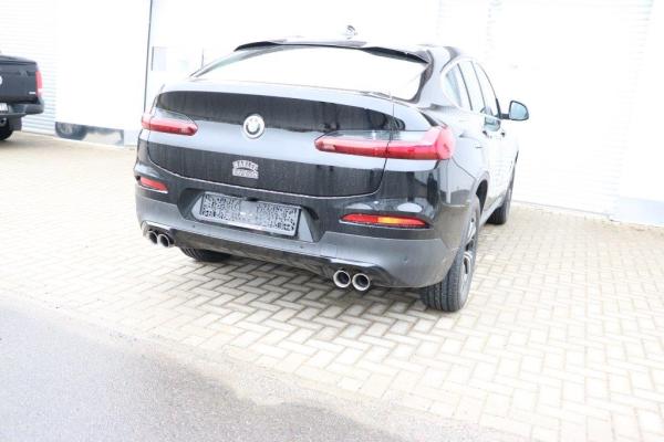 Fox passend für BMW X3 G01/ X4 G02 - 20i Endschalldämpfer quer Ausgang rechts/links - 2x80 Typ 25 rechts/links BM171005-290