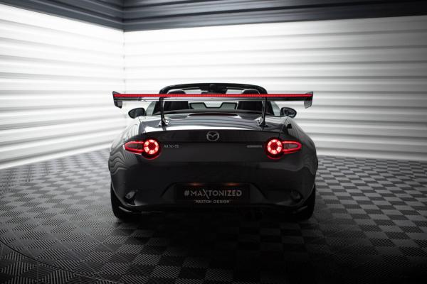 Maxton Design Carbon Spoiler JDM Style + LED für Mazda MX-5 ND (Mk4)