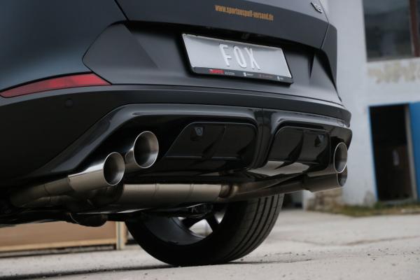 Fox passend für CUPRA Formentor 4x4 - VZ5 Endschalldämpfer mit 2 Abgasklappen - 2x100 und 2x90 Typ 25 CU100015-294M