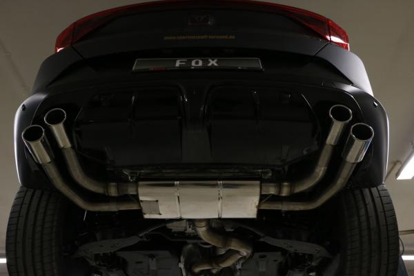 Fox passend für CUPRA Formentor 4x4 - VZ5 Endschalldämpfer mit 2 Abgasklappen - 2x88x74 Typ 32 rechts/links CU100015-344