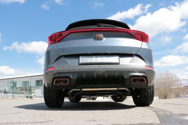 Fox passend für Cupra Formentor 4x2 Endschalldämpfer Ausgang rechts/links  CU100025-TLP