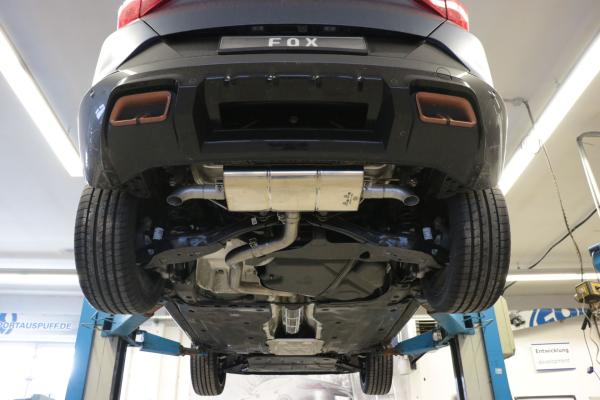 Fox passend für Cupra Formentor 4x2 Endschalldämpfer Ausgang rechts/links  CU100025-TLP