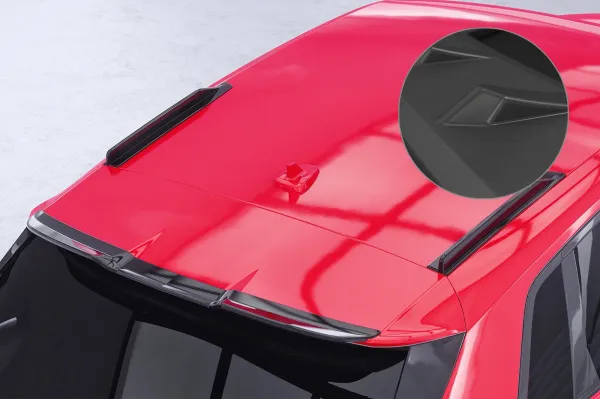 CSR Dachfinnen mit ABE für Audi A3 / S3 / RS3 (8Y) Sportback DF041-L Lackierung erforderlich (unlackiert roh)