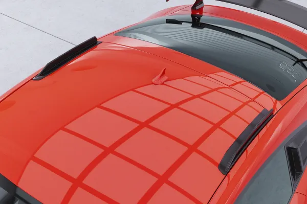 CSR Dachfinnen mit ABE für Audi TT / TTS / TTRS FV 8S Coupe DF014-L Lackierung erforderlich (unlackiert roh)