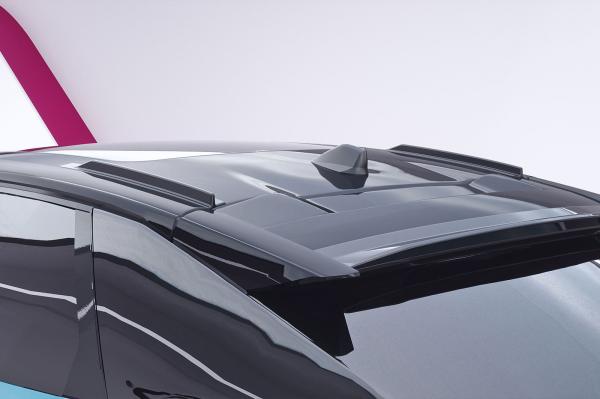 CSR Dachfinnen mit ABE für Peugeot 3008 (3. Gen) / E-3008 DF044-S strukturiert schwarz matt (keine Lackierung erforderlich)