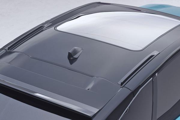 CSR Dachfinnen mit ABE für Peugeot 3008 (3. Gen) / E-3008 DF044-G Glossy schwarz Hochglanz (keine Lackierung erforderlich)
