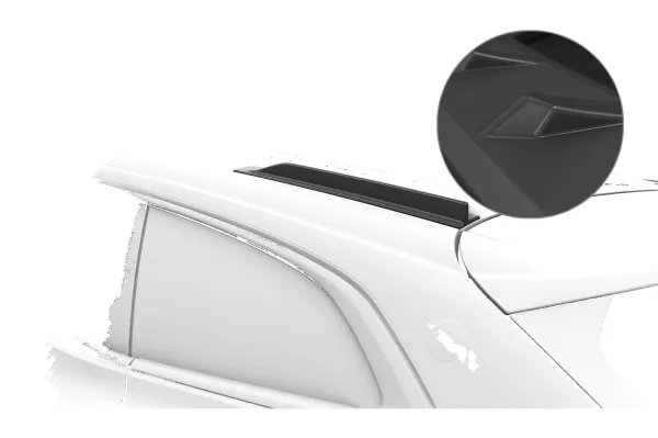 CSR Dachfinnen mit ABE für VW Arteon (Typ 3H) Shooting Brake DF039-L Lackierung erforderlich (unlackiert roh)
