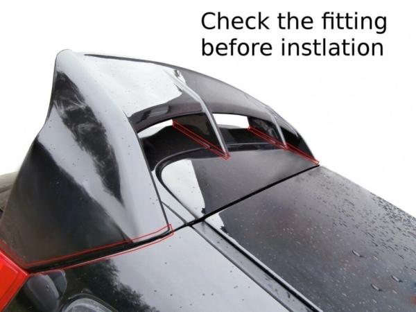 Maxton Design Dachspoiler (RS Look) für Ford Fiesta Mk7 / Mk7 FL GFK