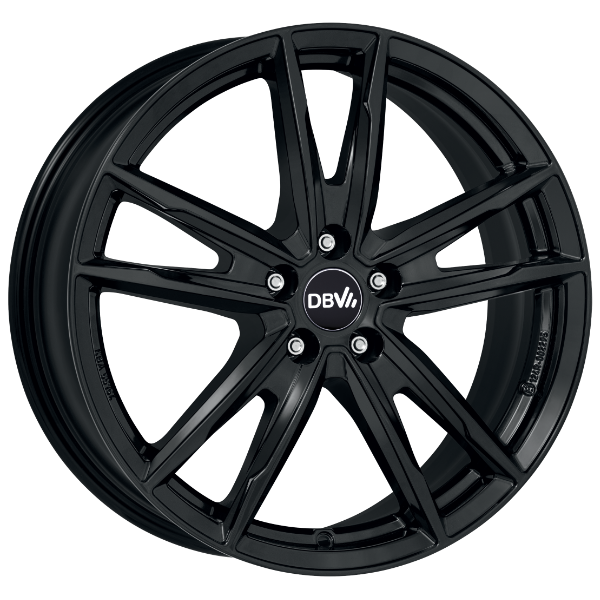 DBV Alufelge Florida KF black black 7.5x18 ET50 5x112 Nabe 57.1 KBA 55155