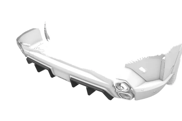 CSR Diffusor | Heckansatz für BMW XM G09 HA499-C Carbon Look Hochglanz (keine Lackierung erforderlich)