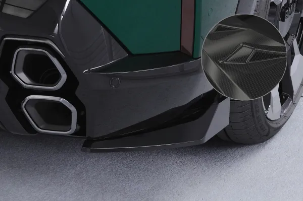 CSR Diffusor | Heckansatz für BMW XM G09 HA502-C Carbon Look Hochglanz (keine Lackierung erforderlich)