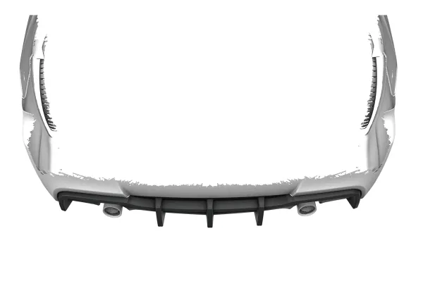 CSR Diffusor | Heckansatz mit ABE für BMW 3er E90 / E91 HA256-L Lackierung erforderlich (unlackiert)