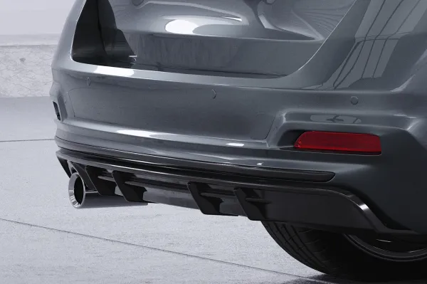 CSR Diffusor | Heckansatz mit ABE für BMW 3er F31 Touring LCI HA287-C Carbon Look Hochglanz (keine Lackierung erforderlich)