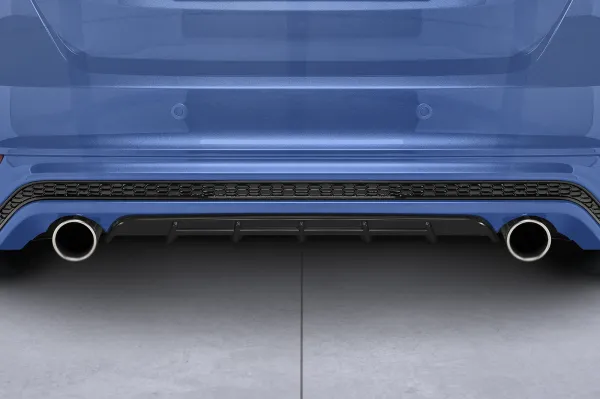 CSR Diffusor | Heckansatz mit ABE für Ford Focus MK3 ST-Line HA299-L Lackierung erforderlich (unlackiert roh)