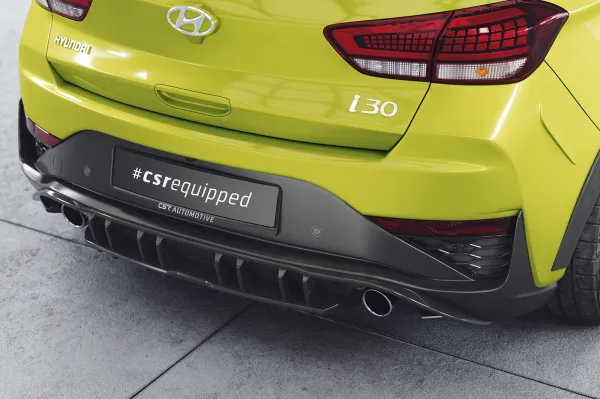 CSR Diffusor | Heckansatz mit ABE für Hyundai I30 (PD) N HA465-L Lackierung erforderlich (unlackiert roh)