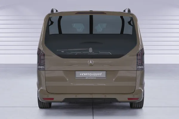 CSR Diffusor | Heckansatz mit ABE für Mercedes-Benz V-Klasse 447 HA426-C Carbon Look Hochglanz (keine Lackierung erforderlich)