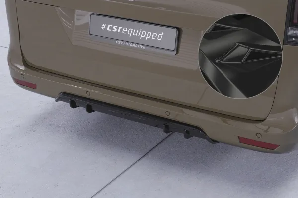 CSR Diffusor | Heckansatz mit ABE für Mercedes-Benz V-Klasse 447 HA426-G Glossy schwarz Hochglanz (keine Lackierung erforderlich)