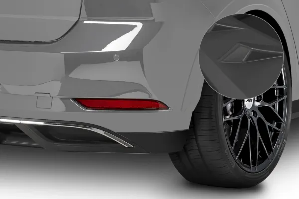 CSR Diffusor | Heckansatz mit ABE für VW Golf 7 HA234-L Lackierung erforderlich (unlackiert roh)
