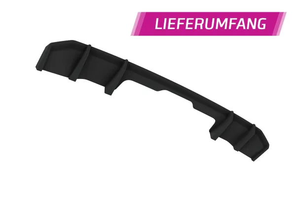 CSR Diffusor | Heckansatz mit ABE für VW T7 (Typ ST) HA453-C Carbon Look Hochglanz (keine Lackierung erforderlich)