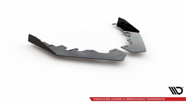 Maxton Design Flaps für VW Golf GTI Mk6 schwarz Hochglanz