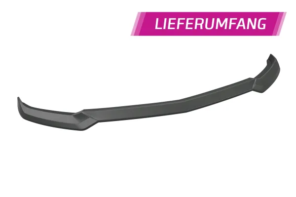 CSR Frontspoiler | Cup-Spoilerlippe für Cadillac Lyriq CSL438-C Carbon Look Hochglanz (keine Lackierung erforderlich)