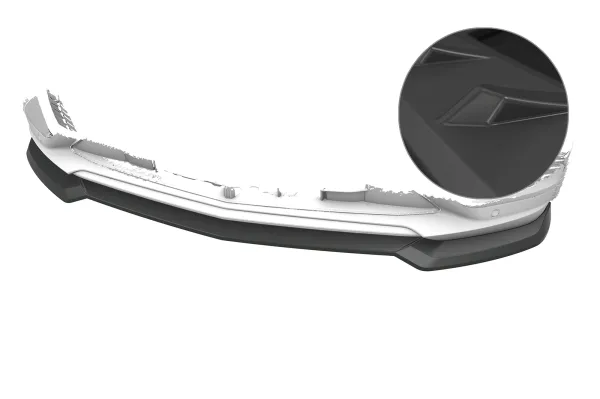 CSR Frontspoiler | Cup-Spoilerlippe für Cadillac Lyriq CSL438-L Lackierung erforderlich (unlackiert roh)