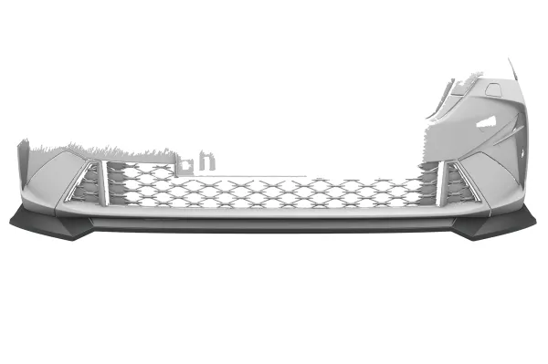 CSR Frontspoiler | Cup-Spoilerlippe für Skoda Octavia 4 RS CSL992-C Carbon Look Hochglanz (keine Lackierung erforderlich)
