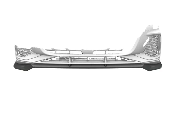 CSR Frontspoiler | Cup-Spoilerlippe mit ABE für Audi A3 S-Line / S3 (8Y) CSL375-C Carbon Look Hochglanz (keine Lackierung erforderlich)