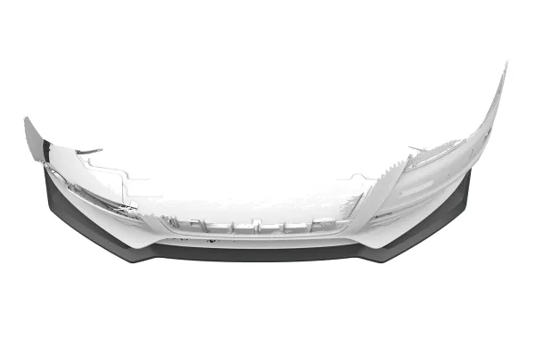 CSR Frontspoiler | Cup-Spoilerlippe mit ABE für Audi A4 S-Line / S4 (B8) CSL997-G Glossy schwarz Hochglanz (keine Lackierung erforderlich)