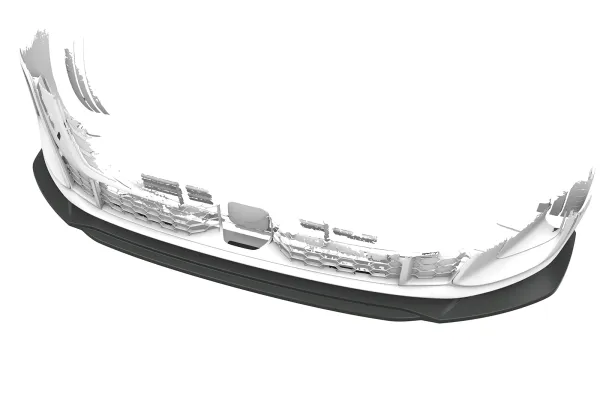 CSR Frontspoiler | Cup-Spoilerlippe mit ABE für Audi A5/ S5 B10 (Typ FU) CSL023-G Glossy schwarz Hochglanz (keine Lackierung erforderlich)