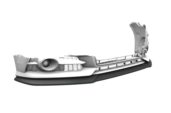 CSR Frontspoiler | Cup-Spoilerlippe mit ABE für Audi A6 S-Line / S6 C7 (Typ 4G) CSL019-C Carbon Look Hochglanz (keine Lackierung erforderlich)