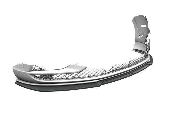 CSR Frontspoiler | Cup-Spoilerlippe mit ABE für Bentley Continental GT (2.Gen) Speed CSL016-L Lackierung erforderlich (unlackiert roh)