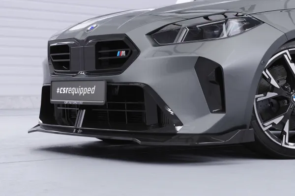 CSR Frontspoiler | Cup-Spoilerlippe mit ABE für BMW 1er F70 / 2er F74  CSL949-S strukturiert schwarz matt (keine Lackierung erforderlich)