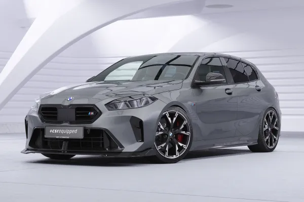 CSR Frontspoiler | Cup-Spoilerlippe mit ABE für BMW 1er F70 / 2er F74  CSL949-C Carbon Look Hochglanz (keine Lackierung erforderlich)