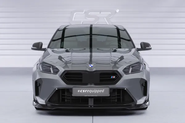 CSR Frontspoiler | Cup-Spoilerlippe mit ABE für BMW 1er F70 / 2er F74  CSL949-S strukturiert schwarz matt (keine Lackierung erforderlich)