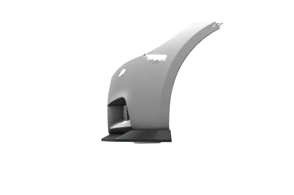 CSR Frontspoiler | Cup-Spoilerlippe mit ABE für BMW 3er E90 / E91 M-Paket CSL832-L Lackierung erforderlich (unlackiert roh)