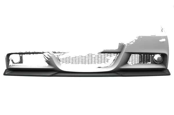 CSR Frontspoiler | Cup-Spoilerlippe mit ABE für BMW 3er E90 / E91 M-Paket CSL832-S strukturiert schwarz matt (keine Lackierung erforderlich)