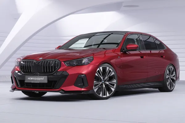 CSR Frontspoiler | Cup-Spoilerlippe mit ABE für BMW 5er G60 / i5 G60 CSL860-L Lackierung erforderlich (unlackiert roh)