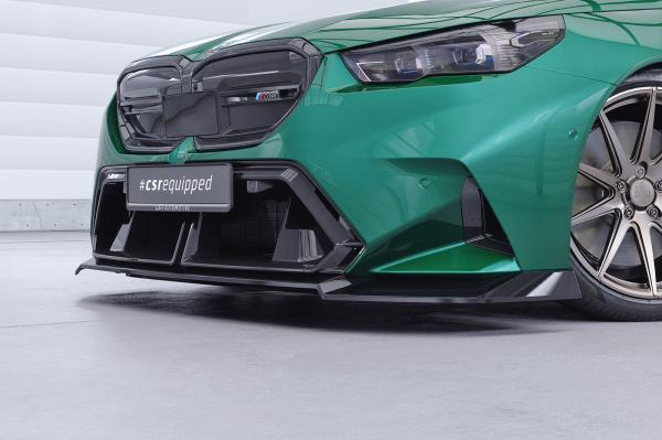 CSR Frontspoiler | Cup-Spoilerlippe mit ABE für BMW M5 G90/G99 CSL986-S strukturiert schwarz matt (keine Lackierung erforderlich)