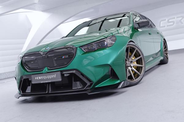 CSR Frontspoiler | Cup-Spoilerlippe mit ABE für BMW M5 G90/G99 CSL986-L Lackierung erforderlich (unlackiert roh)