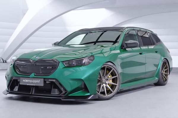 CSR Frontspoiler | Cup-Spoilerlippe mit ABE für BMW M5 G90/G99 CSL986-L Lackierung erforderlich (unlackiert roh)