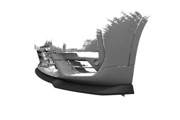 CSR Frontspoiler | Cup-Spoilerlippe mit ABE für BMW  X1 (F48) CSL662-S strukturiert schwarz matt (keine Lackierung erforderlich)