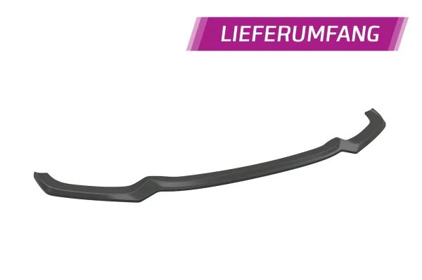 CSR Frontspoiler | Cup-Spoilerlippe mit ABE für BMW X4 (F26) M-Paket CSL558-S strukturiert schwarz matt (keine Lackierung erforderlich)