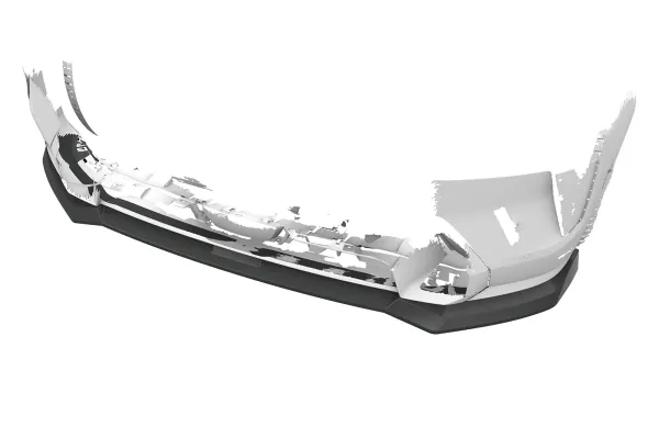 CSR Frontspoiler | Cup-Spoilerlippe mit ABE für BMW X7 G07 CSL979-L Lackierung erforderlich (unlackiert roh)